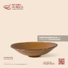 Bát hoa 6 cánh chân cao 15cm - Cam Mộc