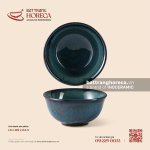 Bát mắm dáng loe 9cm - Lam Dạ