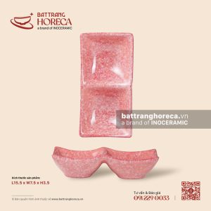 Bát mắm đôi 15.5 x 7.5cm - Hồng Thạch