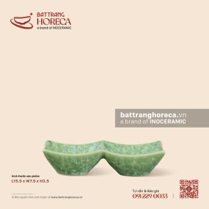 Bát mắm đôi 15.5 x 7.5cm - Lục Thạch