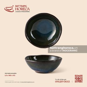 Bát mắm méo 8cm - Lam Dạ
