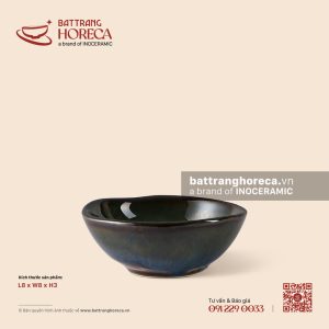 Bát mắm méo 8cm - Lam Dạ
