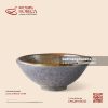 Bát méo (bát Nhật) 21.5 x 19.5cm - Thổ Viêm