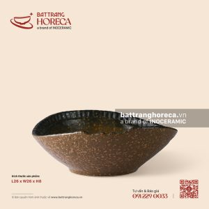 Bát miệng lượn 26cm - Nham Viên
