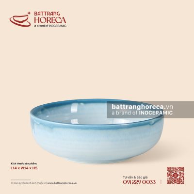 Bát nông – Biển Xanh – Men hoả biến