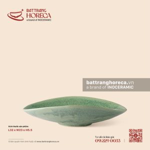 Bát salad bầu dục (oval) 32 x 23cm - Bích Diệp