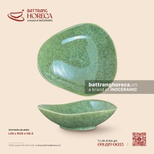 Bát salad hoa 28 x 26cm - Lục Thạch