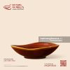 Bát salad hoa 28 x 26cm - Nâu Trầm