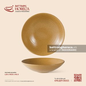Bát salad tròn 28cm – Hoàng Sa – Men tấm