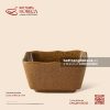 Bát vuông miệng lượn 13.5cm – Ô Thổ