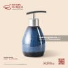 Bình đựng sữa tắm (dầu gội) tròn cao vòi inox 304 210ml 7cm - Lam Vân