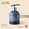 Bình đựng sữa tắm (dầu gội) trụ tròn vòi inox 304 - Lam Vân