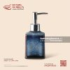 Bình đựng sữa tắm (dầu gội) vuông vòi nhựa mạ xi 270ml 6.5cm - Lam Vân