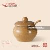 Bình đường tròn kèm thìa 6.5cm - Hoàng Sa
