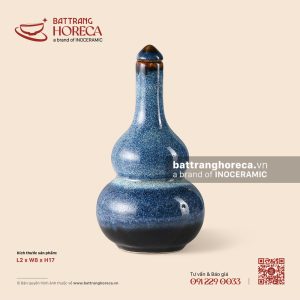 Bình (nậm) hồ lô 2 x 8cm - Lam Vân