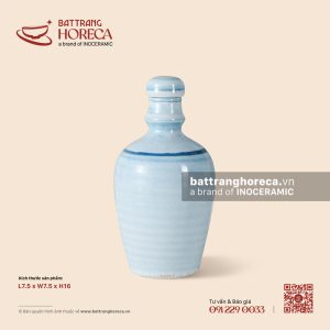 Bình (nậm) rượu 7.5cm - Biển Xanh