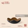 Chân để nến 12cm – Ô Thổ - Bát Tràng Horeca Chân để nến 12cm – Ô Thổ