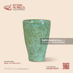 Cốc chân nhọn 260ml - Lục Thạch