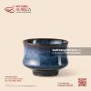 Cốc (chén) eo dáng đốt trúc không quai 10cm - Lam Vân