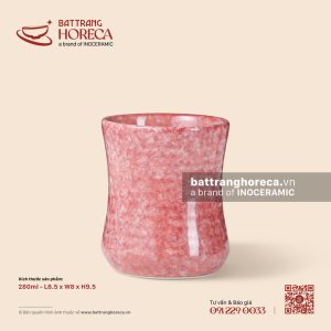 Cốc eo 280ml - Hồng Thạch