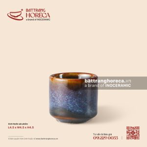 Cốc rượu cao 4.5cm - Lam Vân