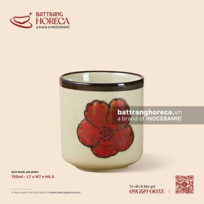 Cốc tống 150ml – Yên Hồng – Men ngà