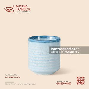 Cốc trà xanh (cốc tống) 6.5cm - Biển Xanh