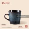 Cốc vát có quai kèm nắp 10cm - Lam Dạ