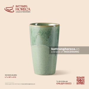 Cốc vát (lipton) không quai 7cm - Bích Diệp