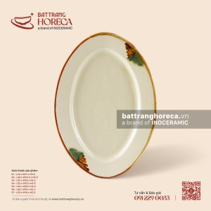 Đĩa bầu dục (oval) - Hoàng Diệp