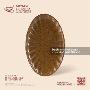 Đĩa bầu dục (oval) múi – Ô Thổ