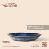 Đĩa bầu dục (oval) sâu - Lam Vân