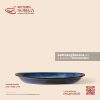 Đĩa bầu dục (oval) sâu 40 x 25cm – Lam Vân - Bát Tràng Horeca Đĩa bầu dục (oval) sâu 40 x 25cm – Lam Vân