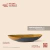 Đĩa bầu dục (oval) vênh 32 x 21cm - Kim Sa