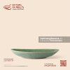 Đĩa bầu dục (oval) vênh 32 x 21cm - Bích Diệp