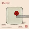 Đĩa bích quy 22cm - Yên Hồng