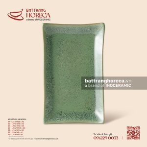 Đĩa chữ nhật - Bích Diệp