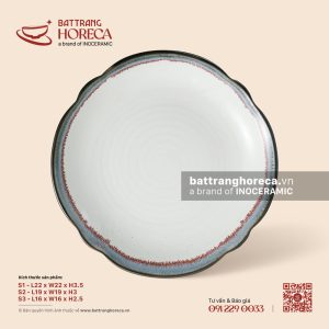 Đĩa hoa - Bạch Diêm