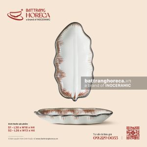 Đĩa lá chuối - Bạch Diêm