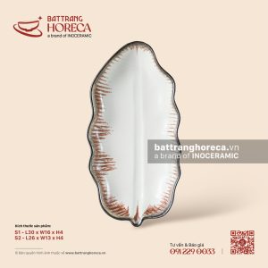 Đĩa lá chuối - Bạch Diêm