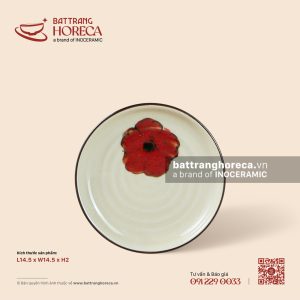 Đĩa lót chén 14.5cm - Yên Hồng