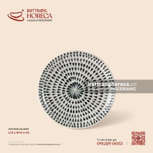 Đĩa lót chén 14cm - Loang