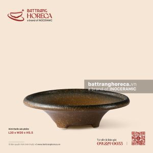 Đĩa nón sâu 3 chân cao 20cm - Nham Viên