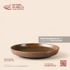 Đĩa phẳng đế cao 24cm - Thổ Viêm