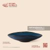 Đĩa salad méo 31 x 21cm - Lam Dạ