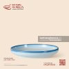 Đĩa salad thẳng thành 24cm - Biển Xanh