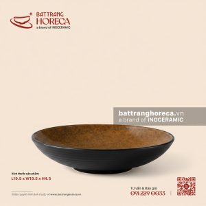 Đĩa salad tròn 19.5cm – Ô Thổ