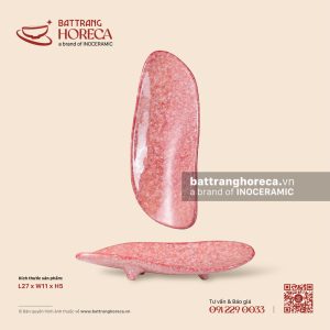 Đĩa sushi 27 x 11cm - Hồng Thạch