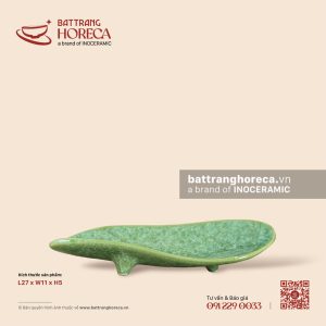 Đĩa sushi 27 x 11cm - Lục Thạch