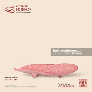 Đĩa sushi 27 x 11cm - Hồng Thạch